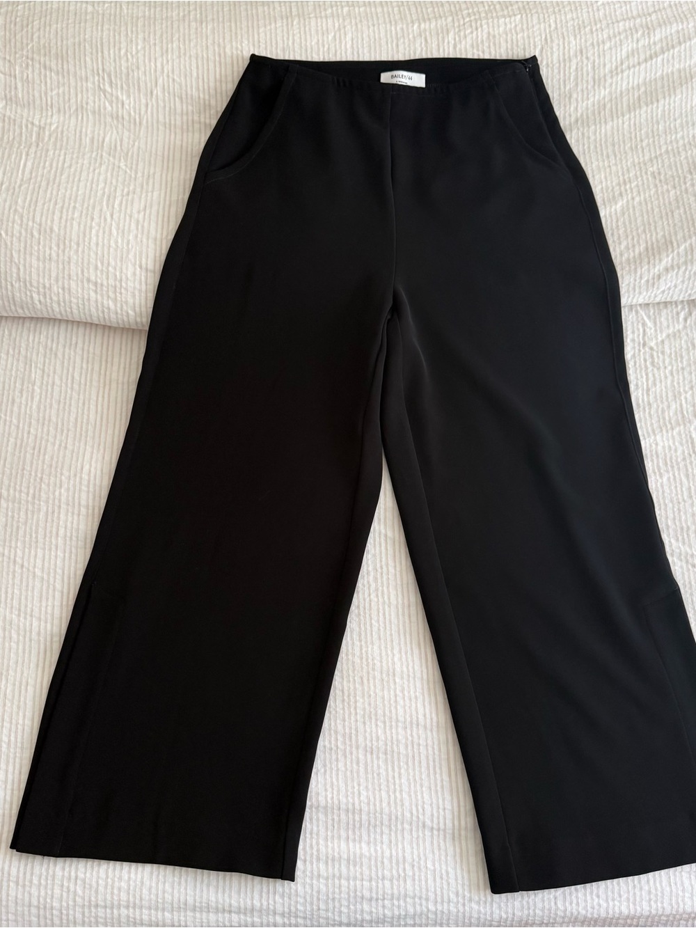 Bailey 44 Black Wide-Leg Pants
